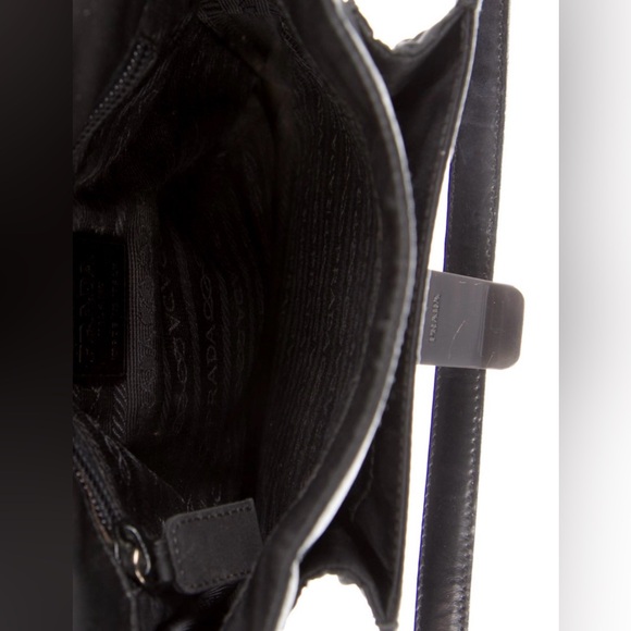 Prada Spazzolato-Trimmed Tessuto Messenger Bag - Picture 5 of 7